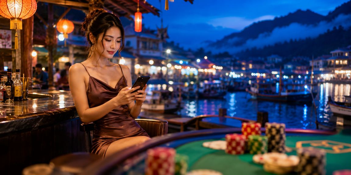 Người dùng tại Sa Pa thưởng thức cà phê và theo dõi giao dịch thanh toán trực tuyến